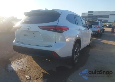 2021 Toyota Highlander Xle from USA, damaged, VIN 5TDGZRAH1MS519235